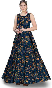 HARIVARNI Flared/A-line Gown