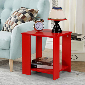 SIWOZ bedside table /Folding Table / End Table Living & Bed Room Decor Engineered Wood Bedside Table