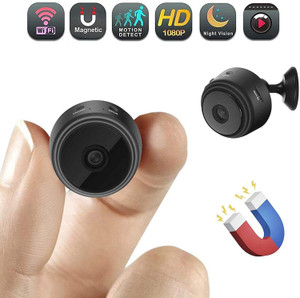 Bzrqx Mini Wireless WiFi HD 1080P Portable Home Security Cameras Baby Monitor Sports and Action Camera