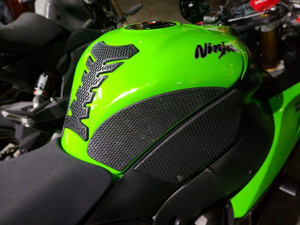 TechSpec Tank Grips (Snakeskin wrap) For Kawasaki Ninja ZX10 Bike