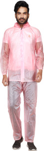 ORANGE Solid Men Raincoat