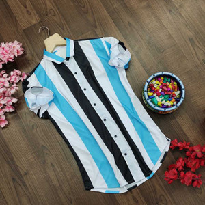 bollydolldesigner Men Printed Casual Multicolor Shirt