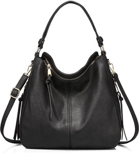 Buy Lychee Bags Women Black Hobo Black Online Best Price in
