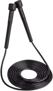 LYCAN Skipping Rope (Black, Pack of 1) | Men and Women Jumping Freestyle Skipping Rope