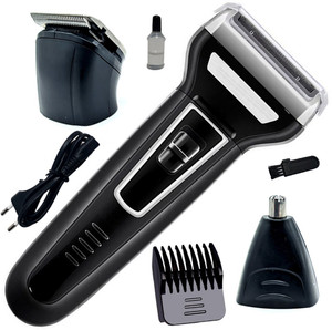 DMCFF Professional Rechargeable 3in1 Waterproof Beard Mustache Nose & Ear Trimmmer Fully Waterproof Trimmer 0 min  Runtime 4 Length Settings