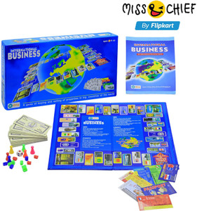 Miss & Chief by Flipkart International Business Board Indoor Game and Education Toy for Kids, Pack Of 1 Board Game Accessories