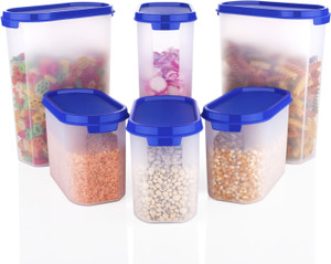 OMORTEX Plastic Grocery Container  - 2500 ml, 1000 ml