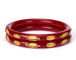 Manikya Copper, Plastic Gold-plated Shakha Pola