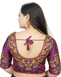 SCUBE DESIGNS Round Neck Women Blouse