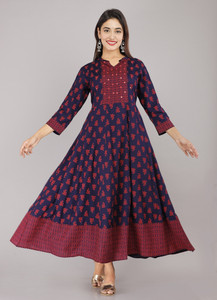 ROHIKA Women Printed Anarkali Kurta