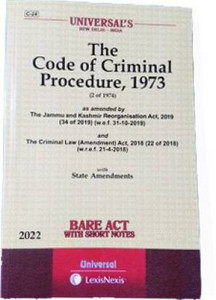 Code Of Criminal Procedure, 1973 Bare Act