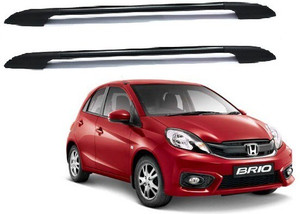 Shopone treading Honda Brio Roof Rail Black Car Beading Roll For