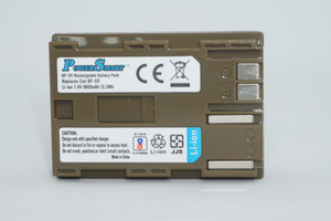Power Smart for Canon BP-511 BP-511A BP-512 BP-514 and EOS-20D EOS