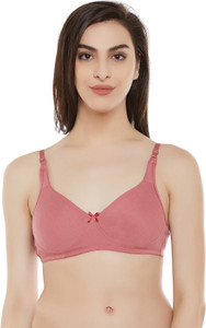 Clovia Cotton Rich Non-Padded Non-Wired Bra With Double Layered Cups Women Full Coverage Non Padded Bra