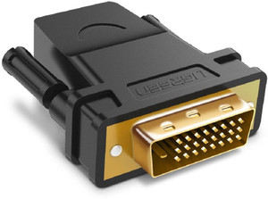 JDS PREMIUM DVI(24+1) male to HDMI female adapter converts Gaming Adapter