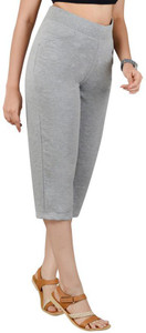 JASNIT Relaxed Women Grey Trousers