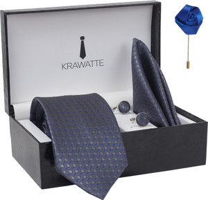 KRAWATTE Satin Tie & Cufflink