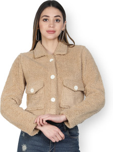 NUEVOSDAMAS Full Sleeve Solid Women Jacket