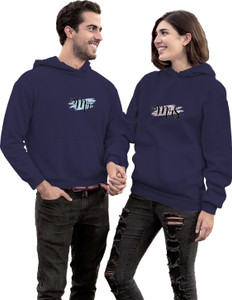 AKSHAT CREATION Full Sleeve Printed Couple Sweatshirt
