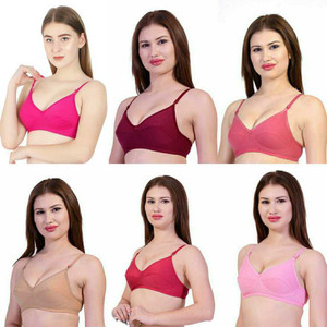 Flowsy Women bra non padded non wired daliy use Women T-Shirt Non Padded Bra