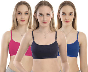 Flowsy Teen girl sports seameless non padded non wired daily use bra Women Sports Non Padded Bra