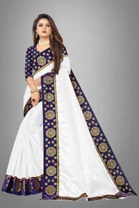 ONTIC LIFESTYLE Self Design Assam Silk Art Silk Saree