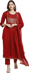 Merira Women Kurta Pant Dupatta Set