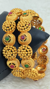 Alloy Gold-plated Bangle Set