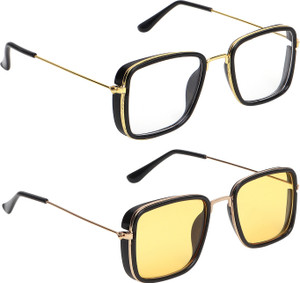 CRIBA Rectangular Sunglasses