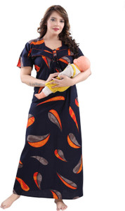 Kumkum Nighties Women Maternity/Nursing Nighty