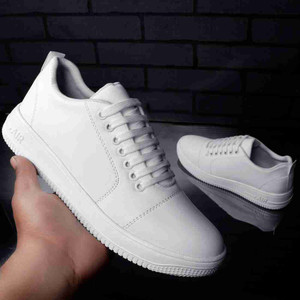 ROASTER White casual shoes for men's and boys' Walking Shoes For Men (White) Sneakers For Men