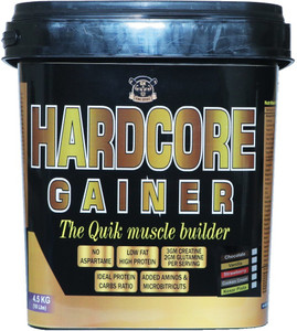 Gk King Series Hardcore Gainer For Bulk Muscle Gain Inspired By USA (Kesar Pista 10Lbs) Weight Gainers/Mass Gainers