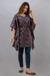 Aracari Fashion Printed Rayon Women Kaftan