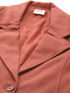 all about you Wool Solid Coat