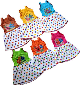 FIRST STEP ENTERPRISES Baby Girls Below Knee Casual Dress