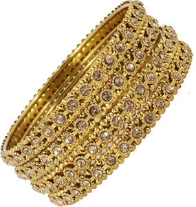 NMII Metal Zircon Bangle Set