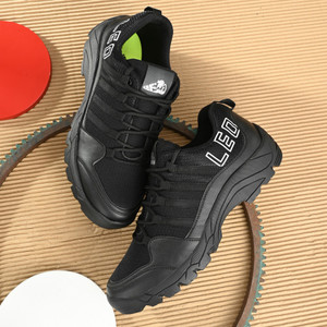 leo shoes Breathable Mesh Outdoor Training Hiking Walking Hiking & Trekking Shoes For Men
