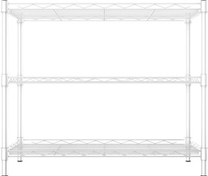 TUNEHOME Metal Kitchen Cabinet