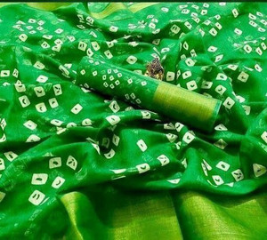 Marabout Printed Bollywood Cotton Silk Saree