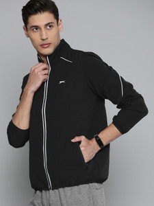 SLAZENGER Full Sleeve Solid Men Jacket