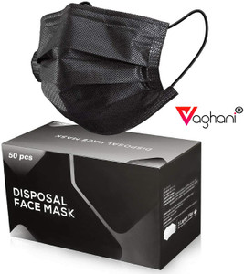 Vaghani 3 Ply Surgical CE-2022 Premium Quality 50 Pcs Surgical Mask With Melt Blown Fabric Layer