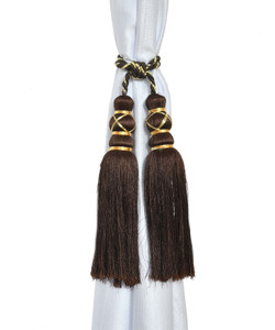YUKANY Brown Tassels
