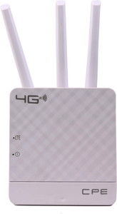 CANRON 300Mbps Wireless 4G Ultra Speed Insert SIM and play 4G Router 2.4 GHz, 5 GHz 300 Mbps Wifi Speed Dual Band External Antenna Both (Ethernet and ADSL)
