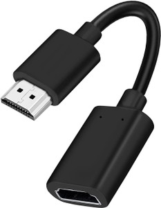 STORITE HDMI Cable 0.1 m Short Length 19 Pin HDMI 2.0 Male to Female 4K Extension Cable, High Speed Adapter