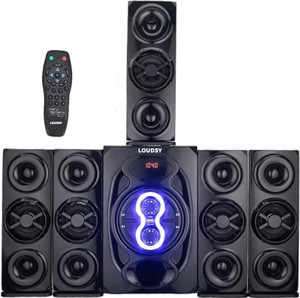 Buy LOUDSY NEW powerful Bass Clear Dynamic Quality Sound Home Theater  inch woofer 100 W Bluetooth Home Audio Speaker Online from