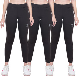 TYKUN Solid Women Multicolor Tights