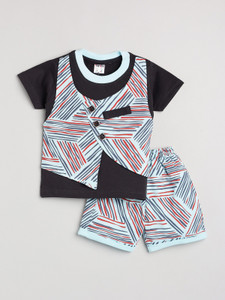 TINY BINY Baby Boys & Baby Girls Party(Festive) T-shirt Shorts