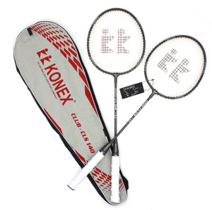 Konex Club Series Pair Light Weight Racket With Free Full