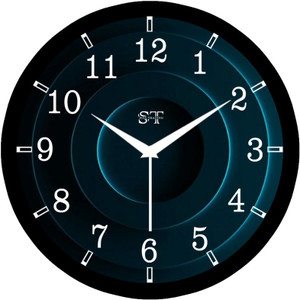 siya trading Analog-Digital 25 cm X 25 cm Wall Clock