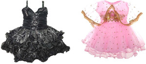 OMG Collection Baby Girls Midi/Knee Length Festive/Wedding Dress